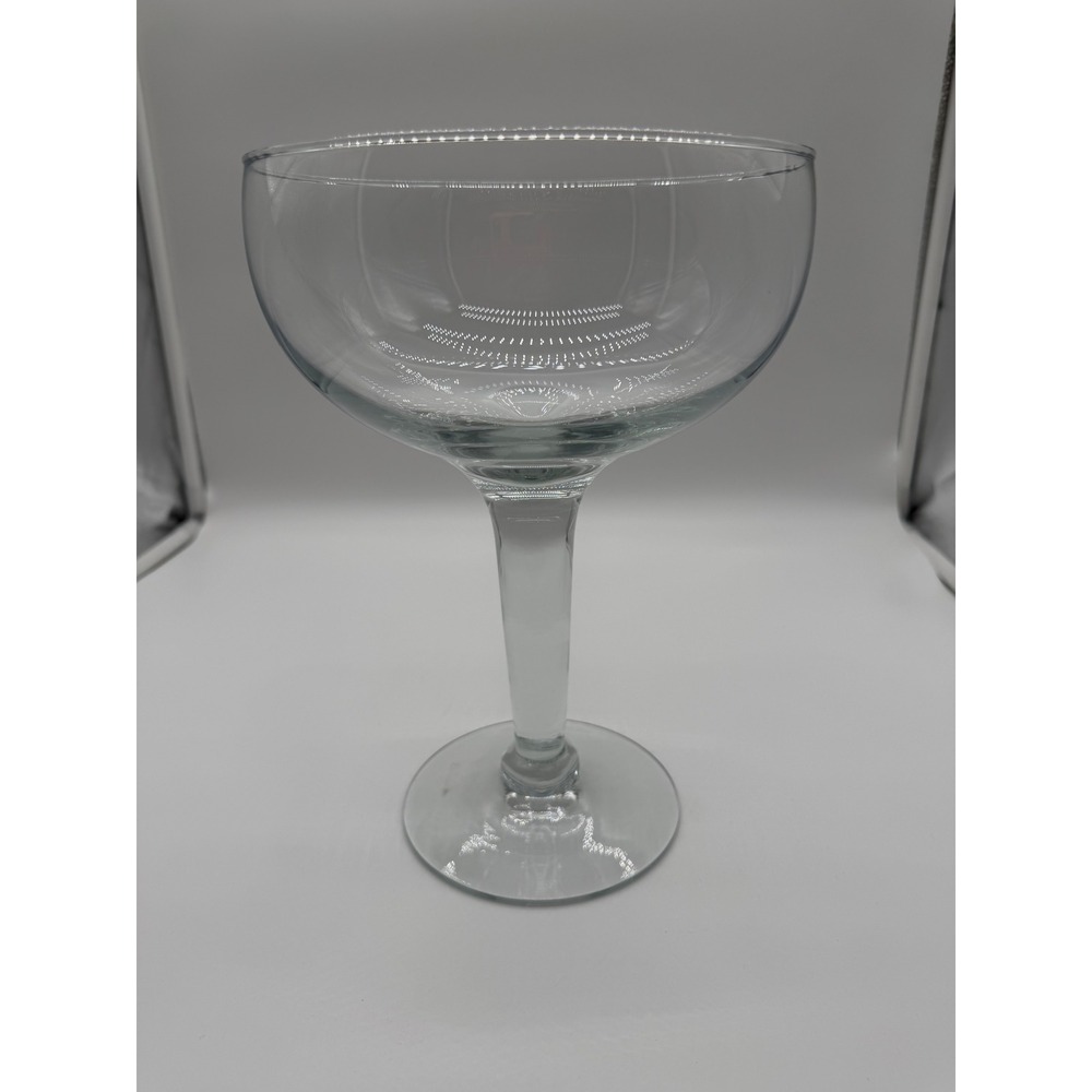 Oversized Margarita Cocktail Glass 10" Heavy Glass Decorative Fun